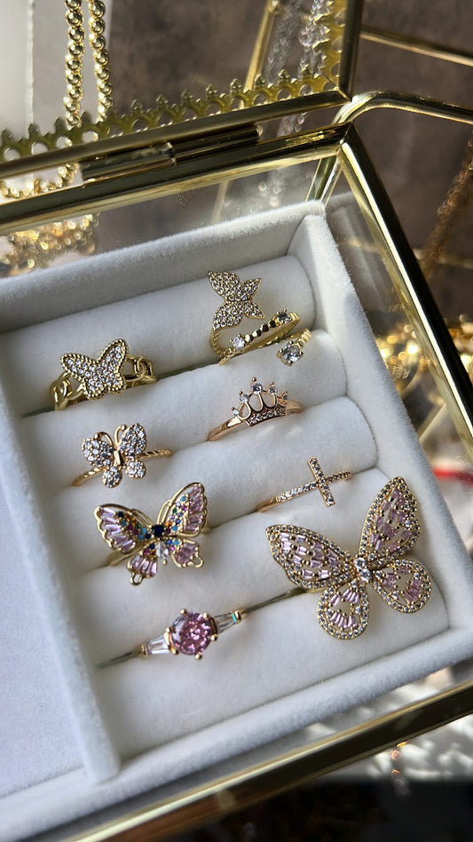 Rings gold laminated part 5