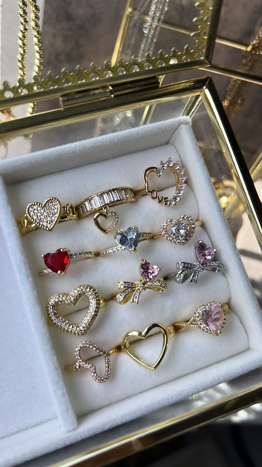 Rings gold laminated part 3