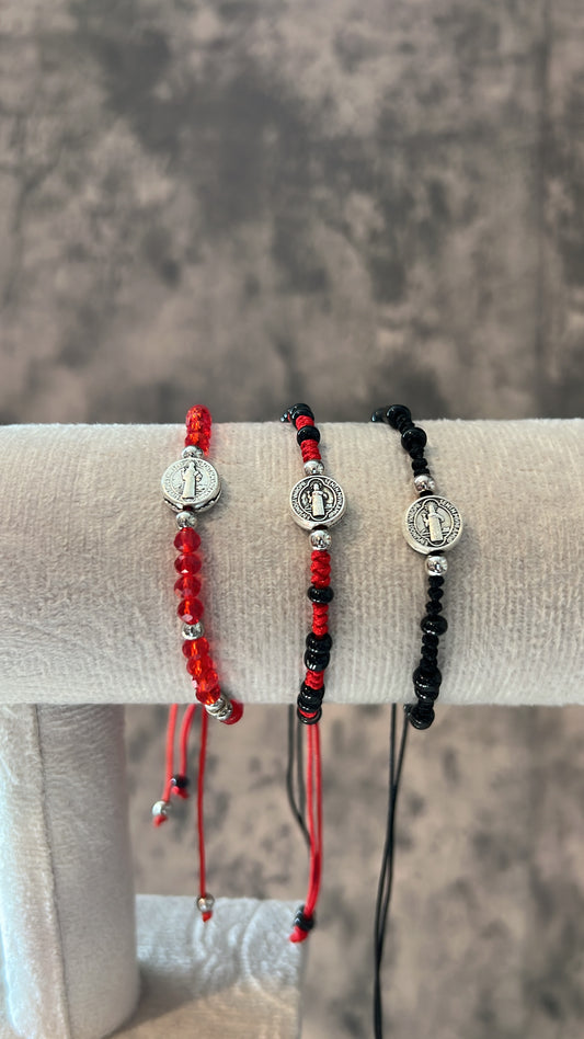 San Benito beaded bracelet adjustable