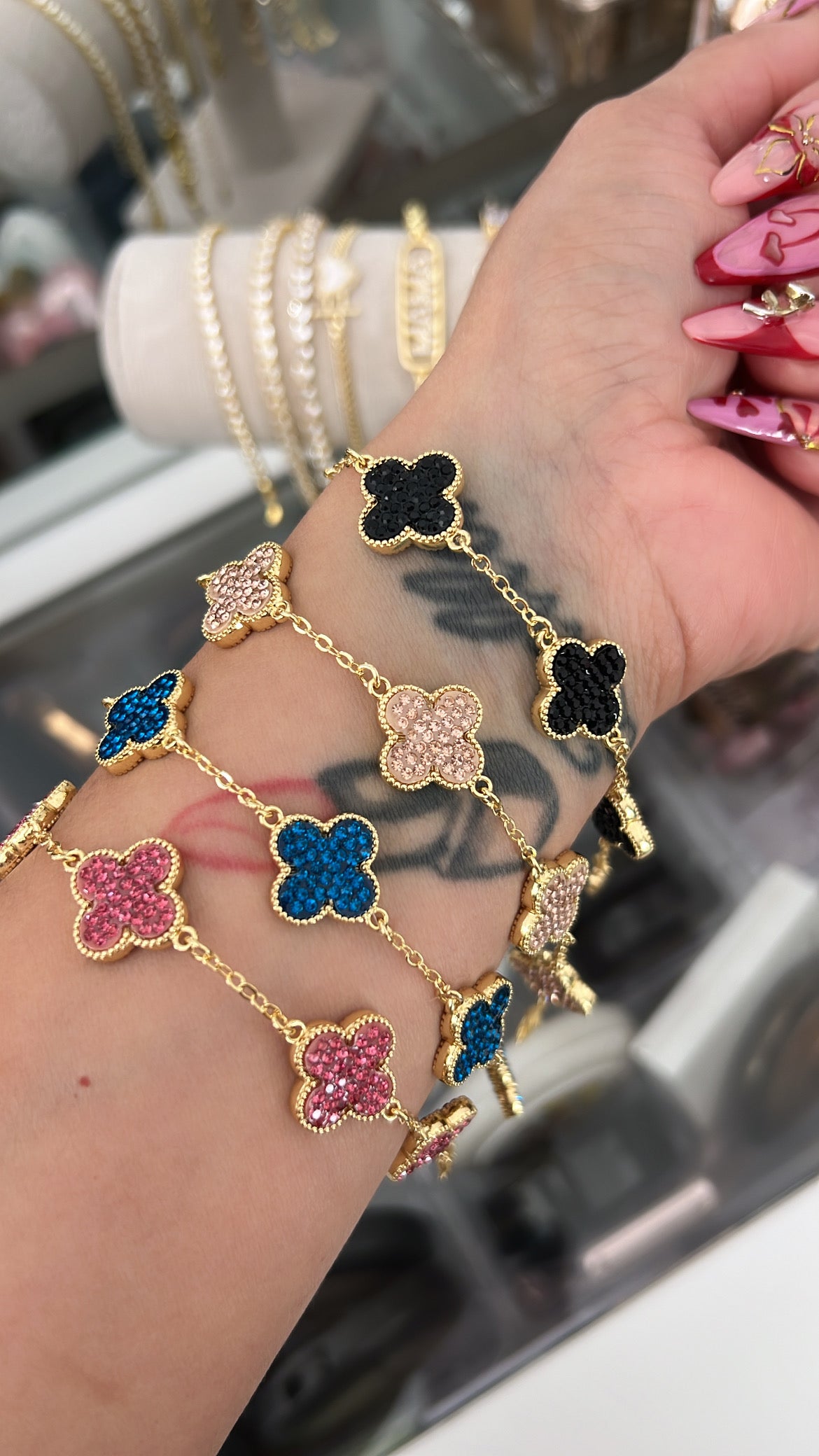Alyssah lux stainless steel bracelet