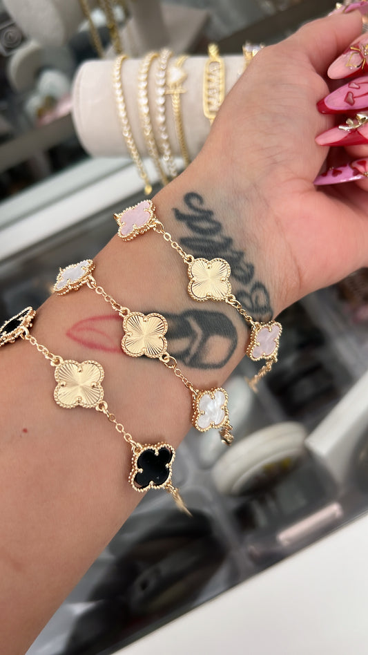 Alyssah bracelet gold laminated