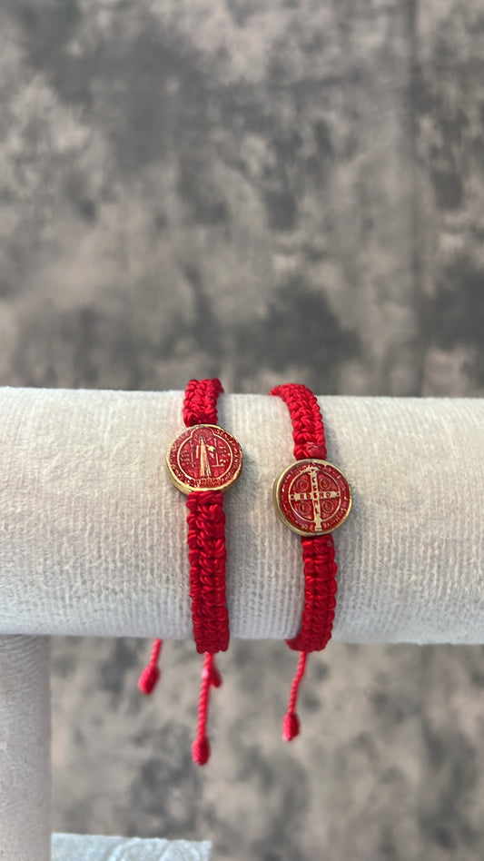 San Benito red bracelet adjustable