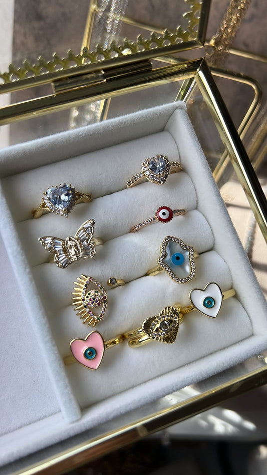 Rings gold laminated part 2