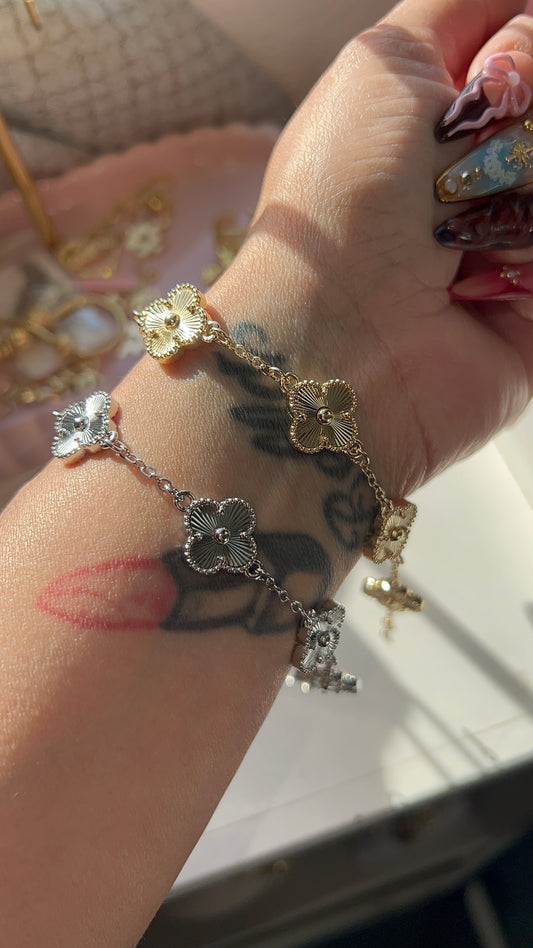 Alyssah bracelet gold laminated bracelet