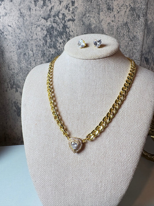 Love gold laminated set