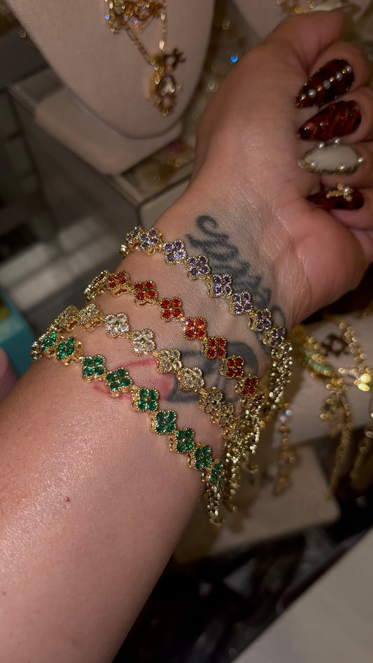 Alyssah lux gold laminated bracelet