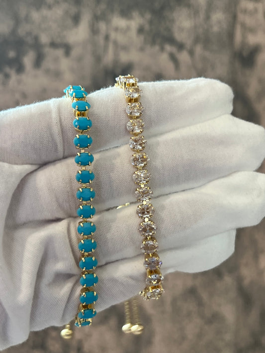 Annabel gold laminated bracelet