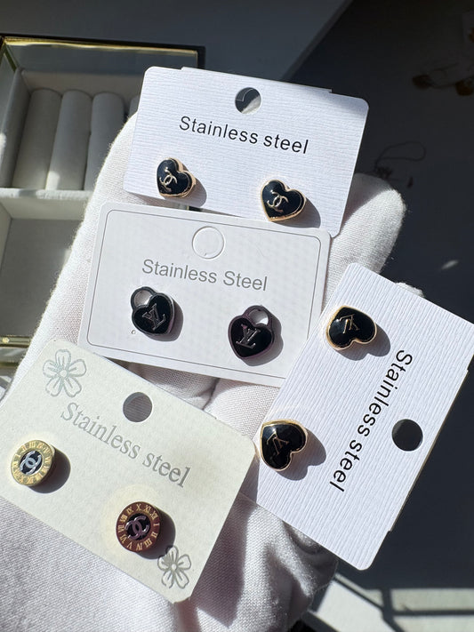 Inspired stainless steel earrings