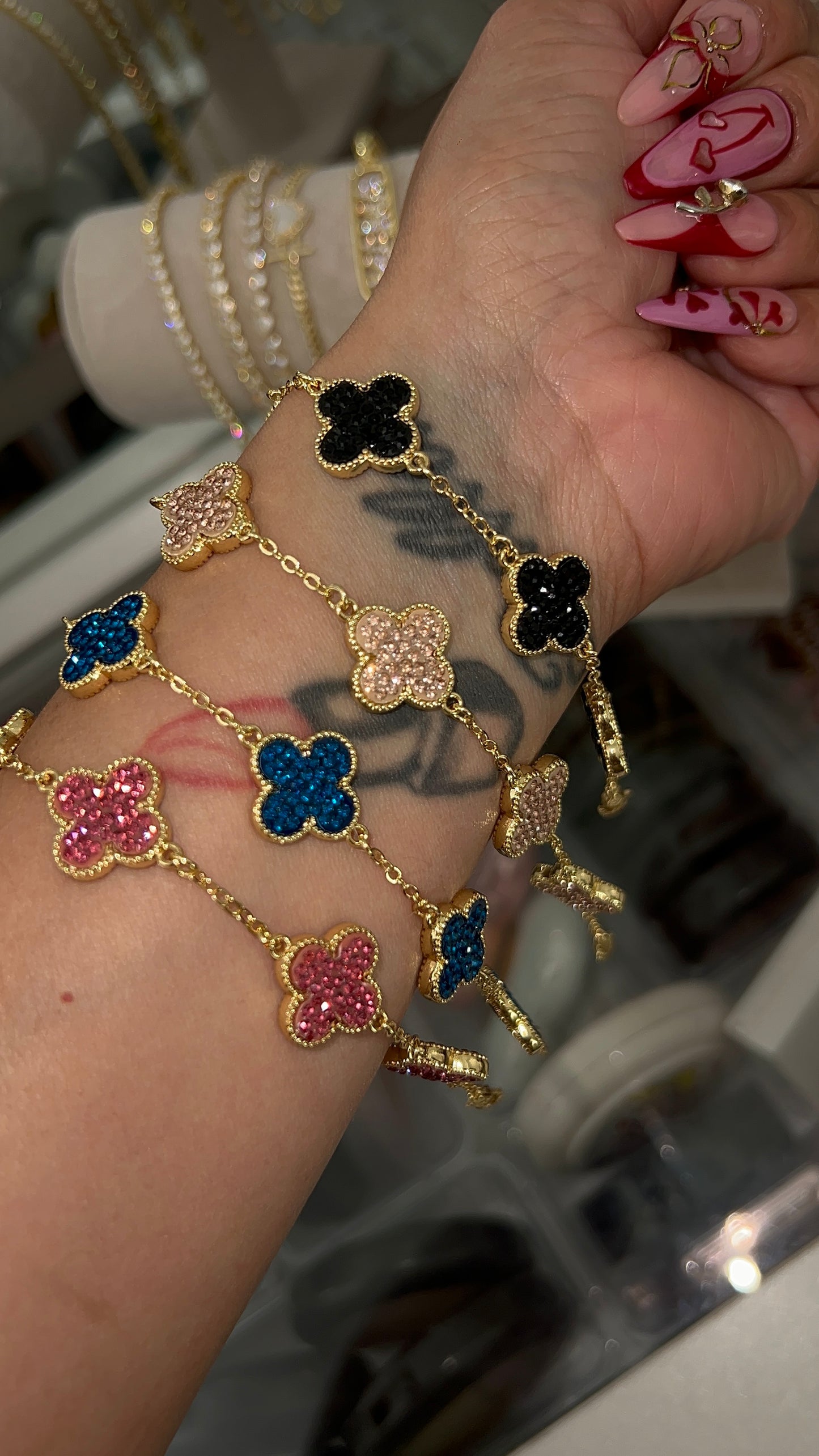 Alyssah lux stainless steel bracelet