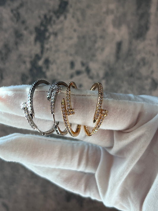Cart earrings