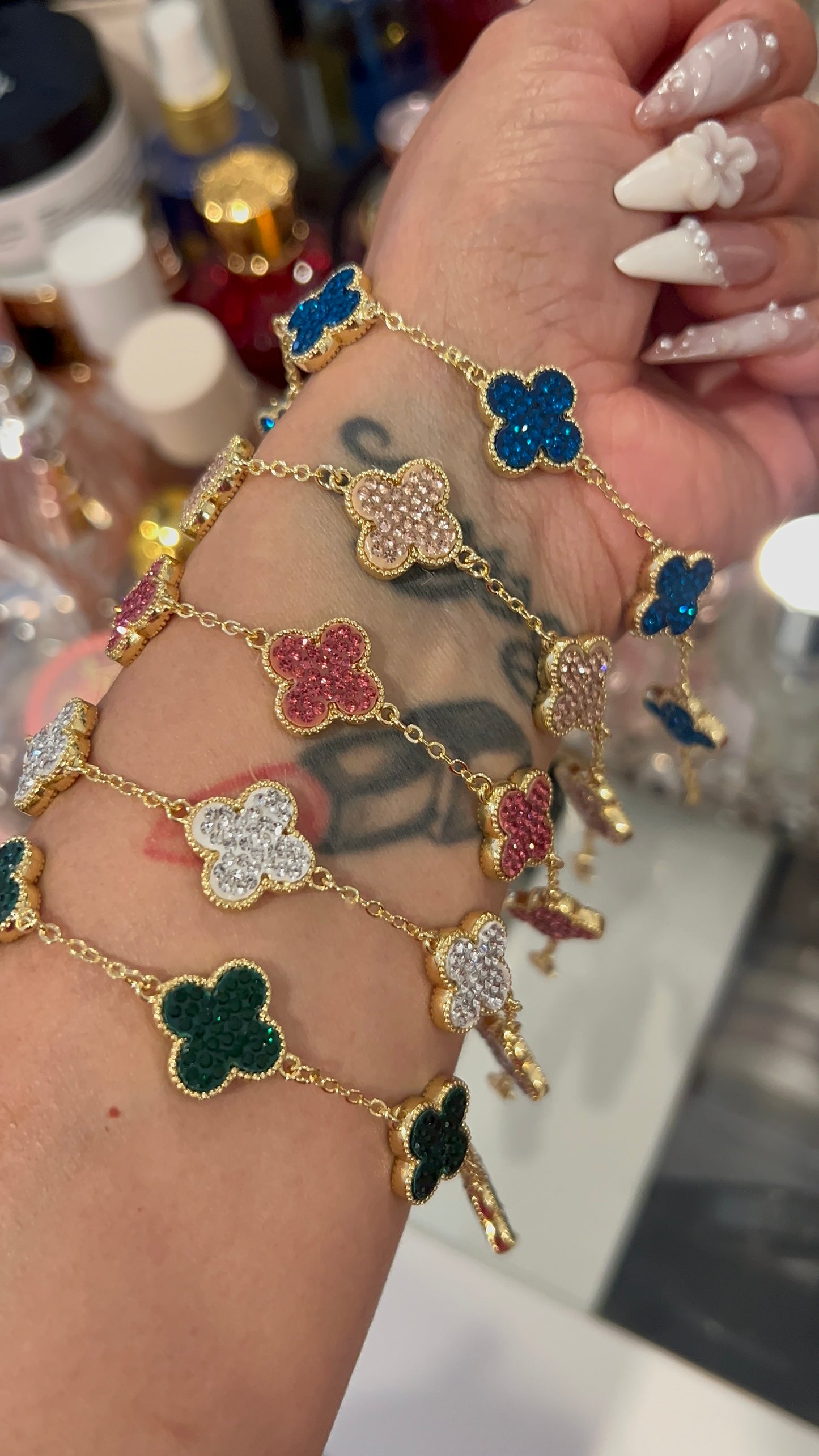 Alyssah lux stainless steel bracelet