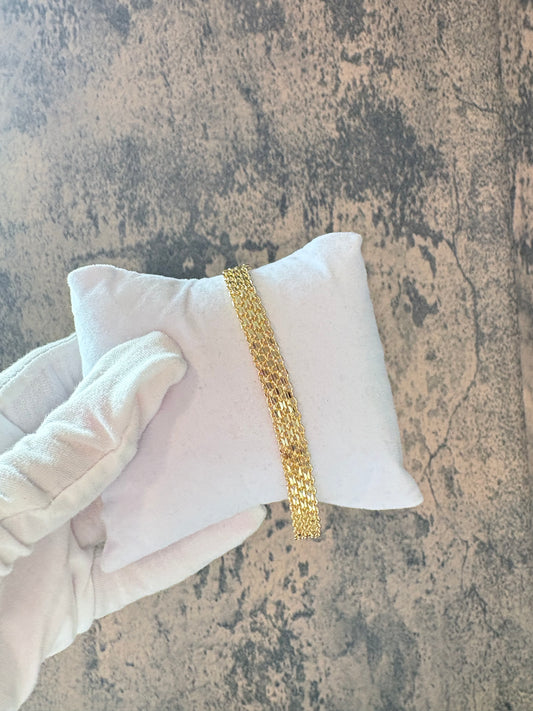 Anita Gold laminated bracelet