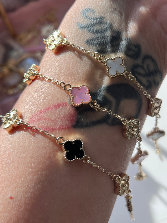 Alyssah dainty gold laminated bracelet